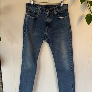 Levi's Classic Indigo Straight Jeans